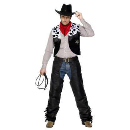 Cowboy verkleedkleren zwart