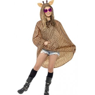 Party ponchos giraffe