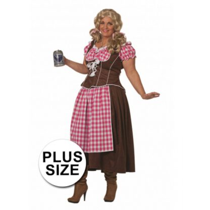 Verkleedkleding Lange Dirndl jurk