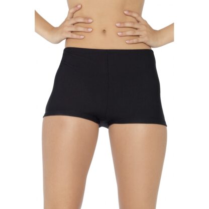 Verkleedkleding Zwarte strakke hotpants