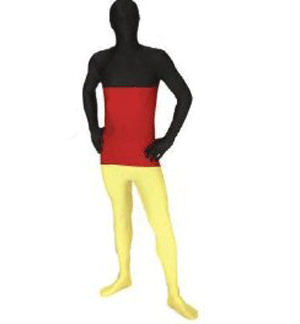 Verkleedkleding Originele morphsuit Duitsland